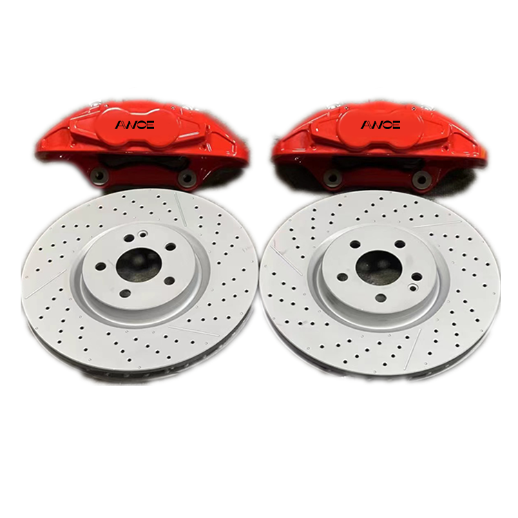 Original Position Straight up Calipers Oem 4pot A45 Brake Kit for Mercedes-benz Cla250 W176 W177 2014 Eqa Eqb A200 Gla250